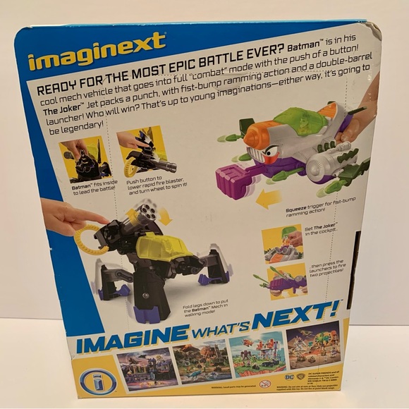 Imaginext Batman Mech & the Joker Jet - Picture 12 of 13